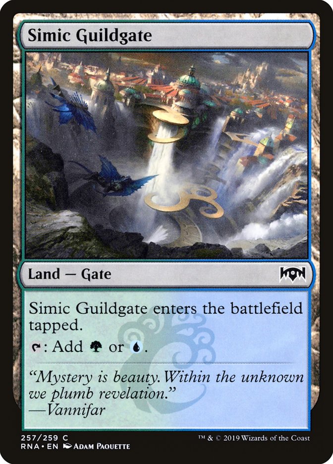 MTG Card Title: Simic Guildgate RNA/257