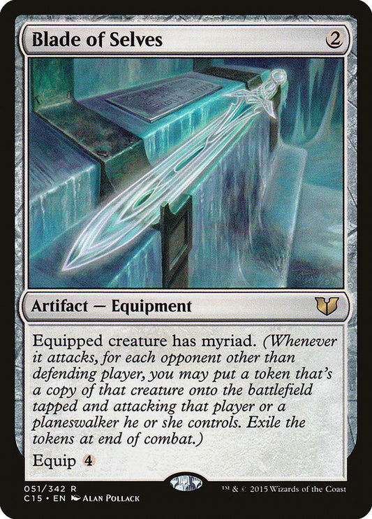 MTG Card Title: Blade of Selves C15/51