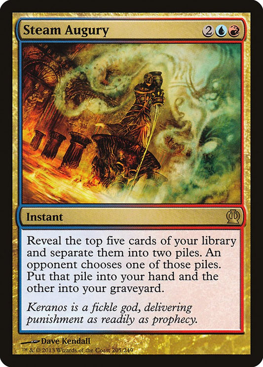MTG Card Title: Steam Augury THS/205