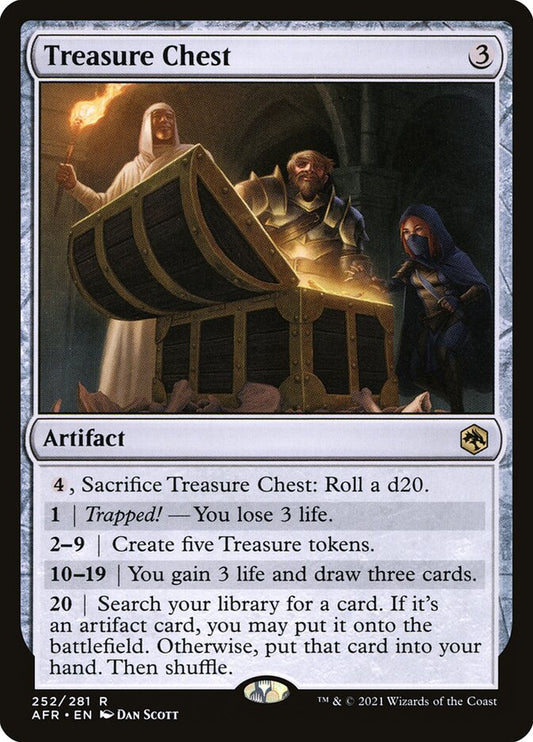 MTG Card Title: Treasure Chest AFR/252