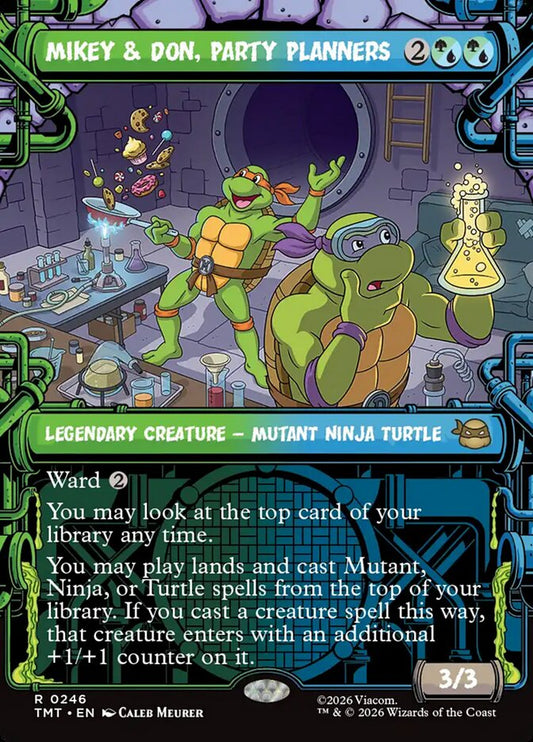 MTG Card Title: Mikey & Don, Party Planners TMT/246