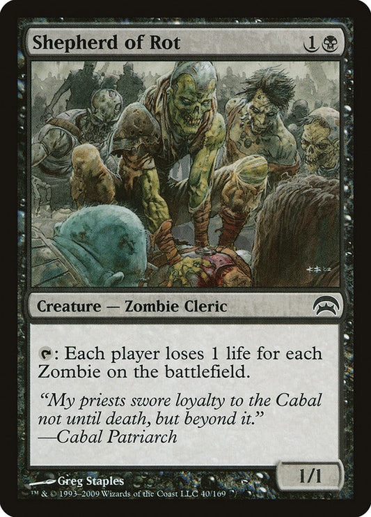 MTG Card Title: Shepherd of Rot HOP/40