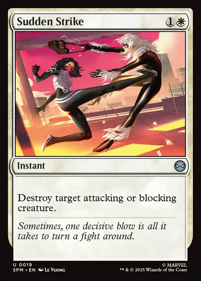 MTG Card Title: Sudden Strike SPM/19