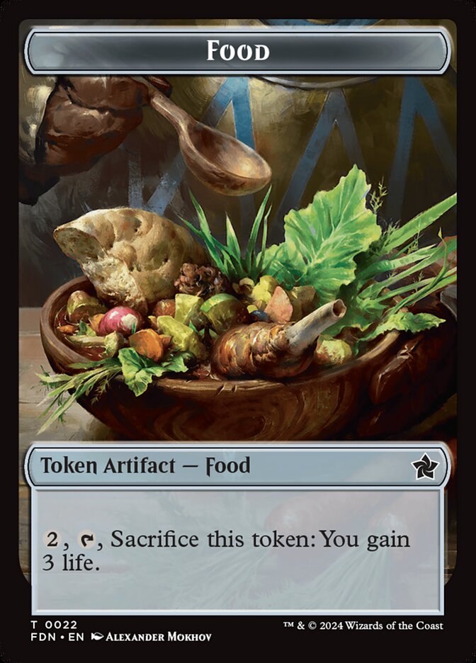 MTG Card Title: Food TFDN/22
