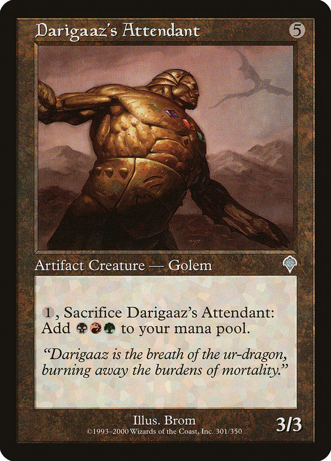 MTG Card Title: Darigaaz's Attendant INV/301