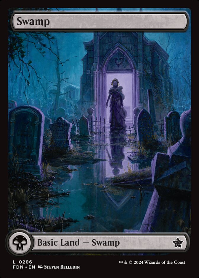 MTG Card Title: Swamp FDN/286