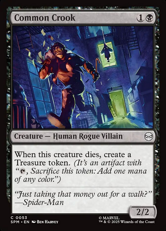 MTG Card Title: Common Crook SPM/53