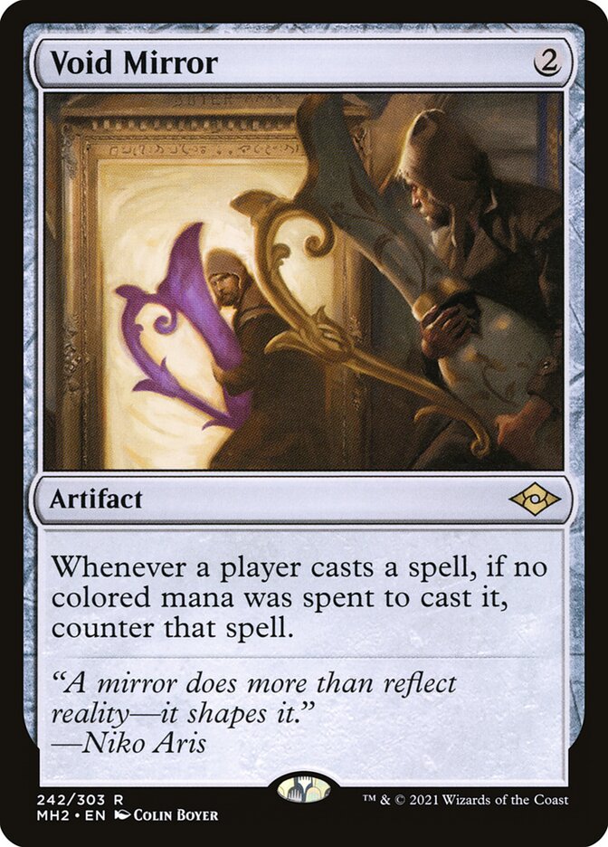 MTG Card Title: Void Mirror MH2/242