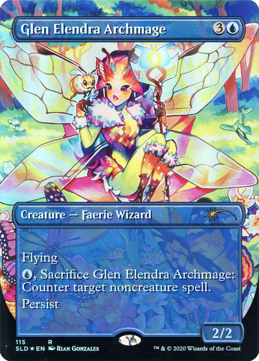 MTG Card Title: Glen Elendra Archmage SLD/115