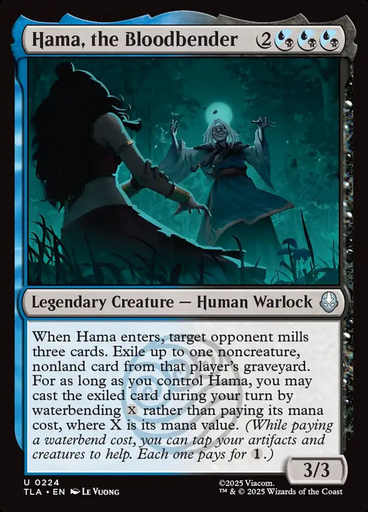 MTG Card Title: Hama, the Bloodbender TLA/224