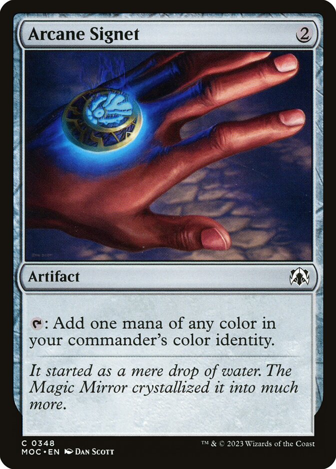 MTG Card Title: Arcane Signet MOC/348