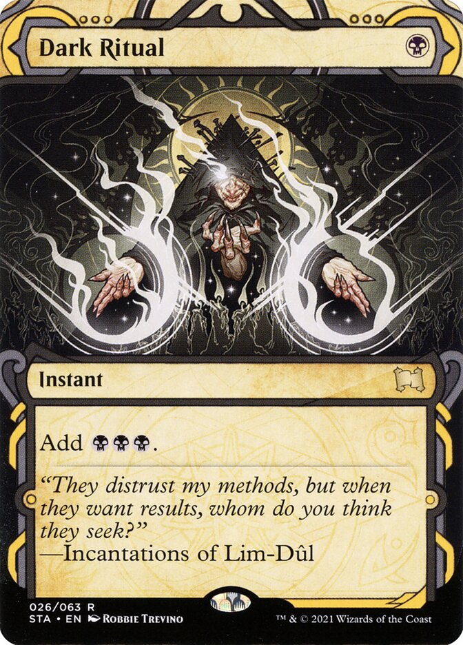 MTG Card Title: Dark Ritual STA/26