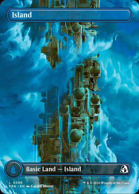 MTG Card Title: Island FRA/386
