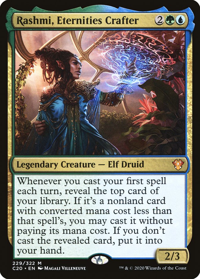 MTG Card Title: Rashmi, Eternities Crafter C20/229