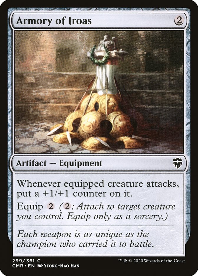 MTG Card Title: Armory of Iroas CMR/299
