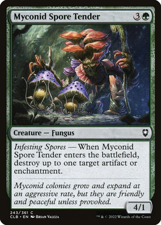 MTG Card Title: Myconid Spore Tender CLB/243