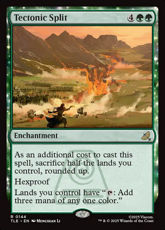 MTG Card Title: Tectonic Split TLE/144