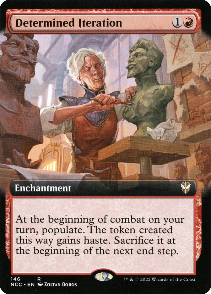 MTG Card Title: Determined Iteration NCC/146