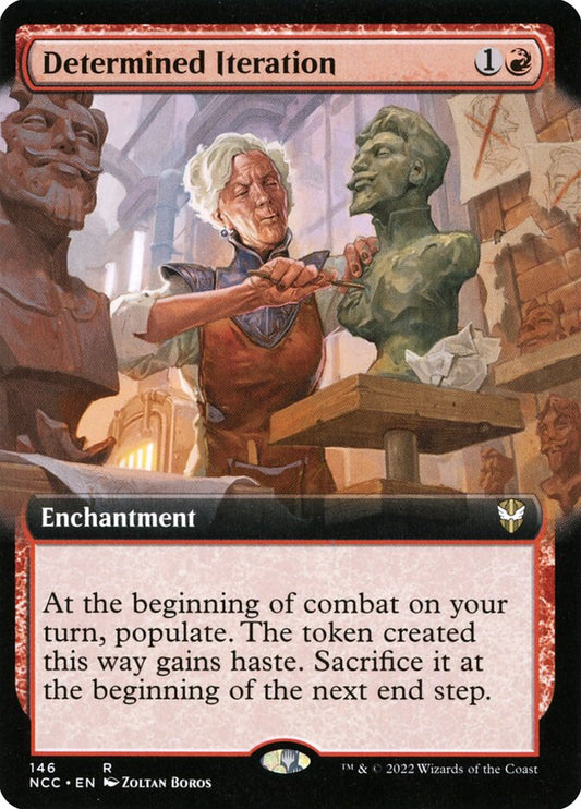 MTG Card Title: Determined Iteration NCC/146