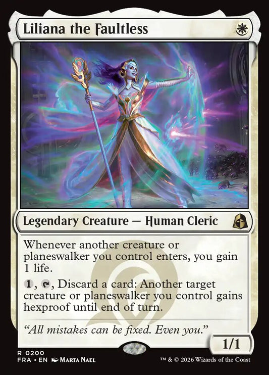 MTG Card Title: Liliana the Faultless FRA/200