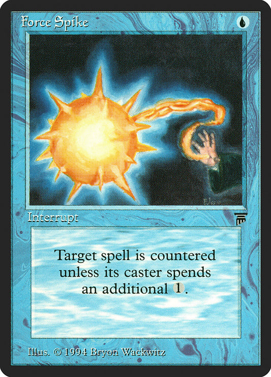 MTG Card Title: Force Spike LEG/58