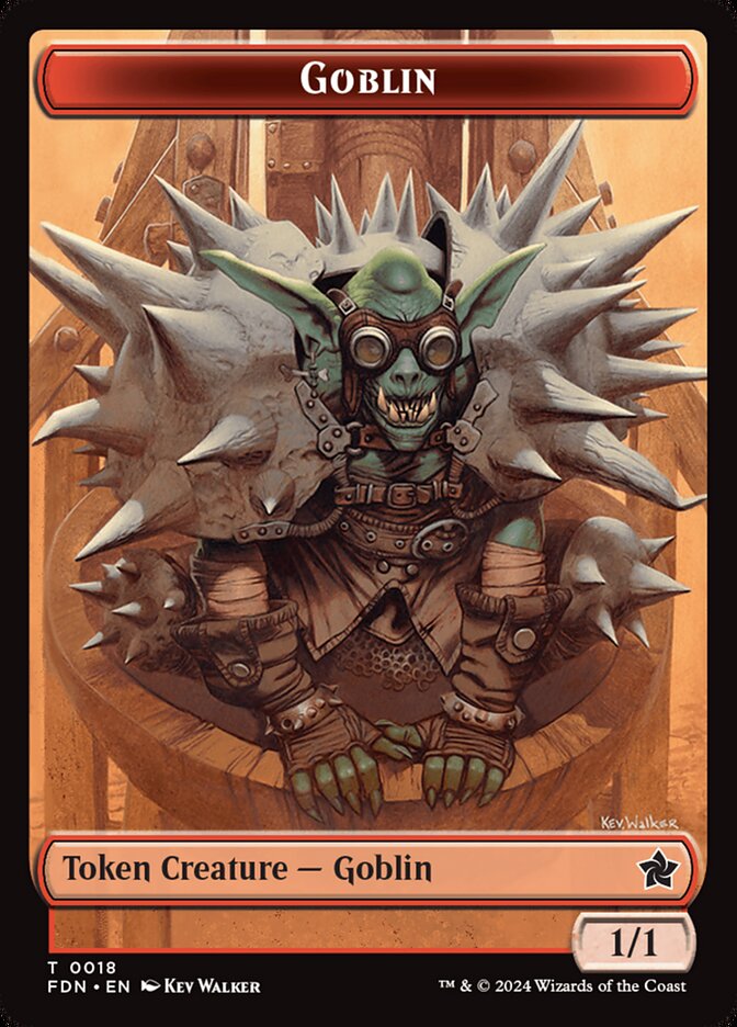 MTG Card Title: Goblin TFDN/18