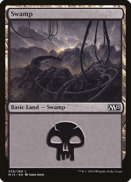 MTG Card Title: Swamp M15/258