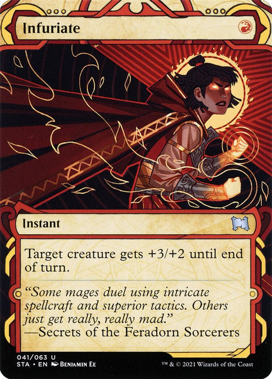 MTG Card Title: Infuriate STA/41
