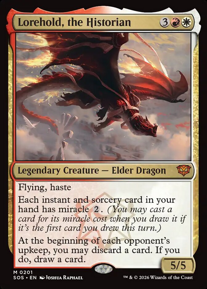 MTG Card Title: Lorehold, the Historian SOS/201