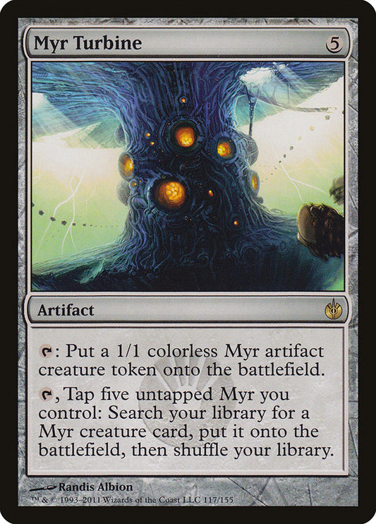 MTG Card Title: Myr Turbine MBS/117