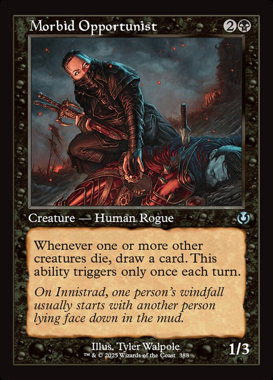 MTG Card Title: Morbid Opportunist INR/388