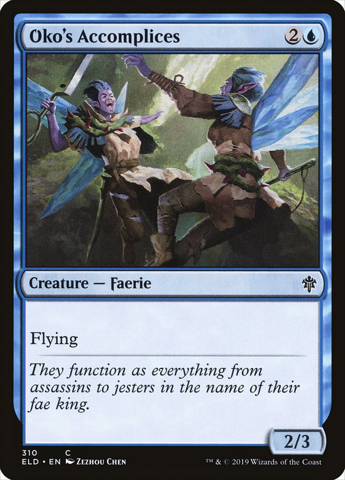 MTG Card Title: Oko's Accomplices ELD/310