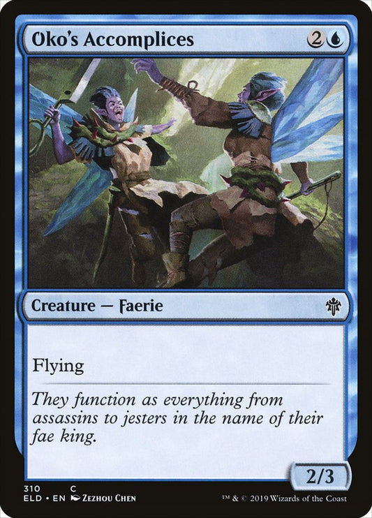 MTG Card Title: Oko's Accomplices ELD/310