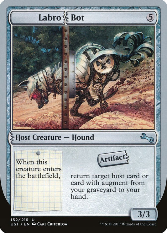 MTG Card Title: Labro Bot UST/152