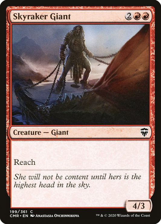 MTG Card Title: Skyraker Giant CMR/199