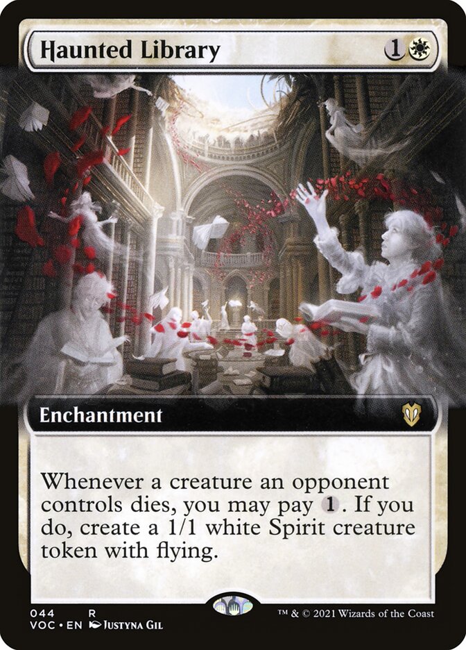 MTG Card Title: Haunted Library VOC/44