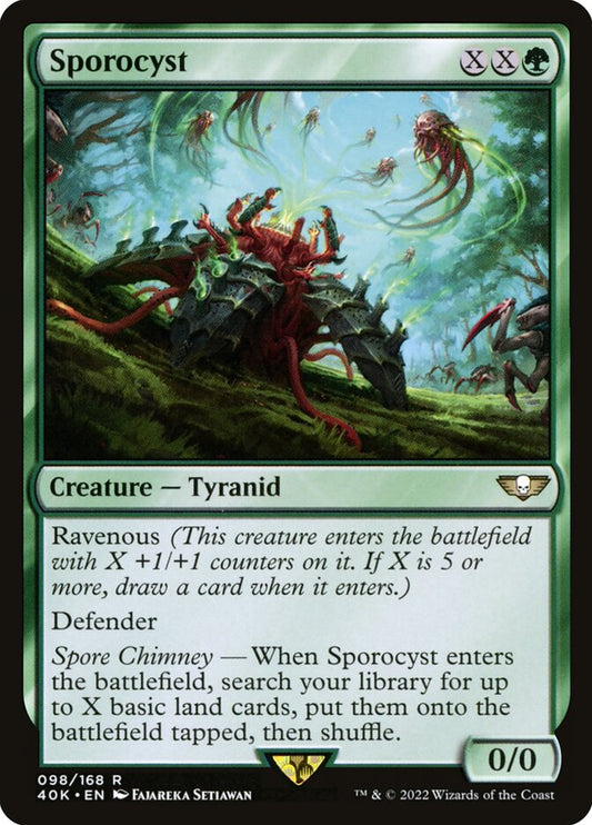 MTG Card Title: Sporocyst 40K/98