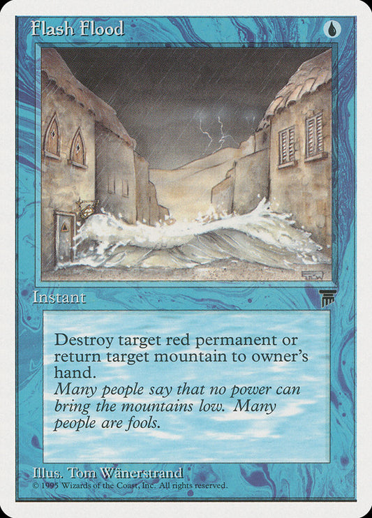 MTG Card Title: Flash Flood CHR/21
