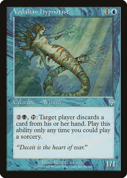 MTG Card Title: Vodalian Hypnotist INV/84