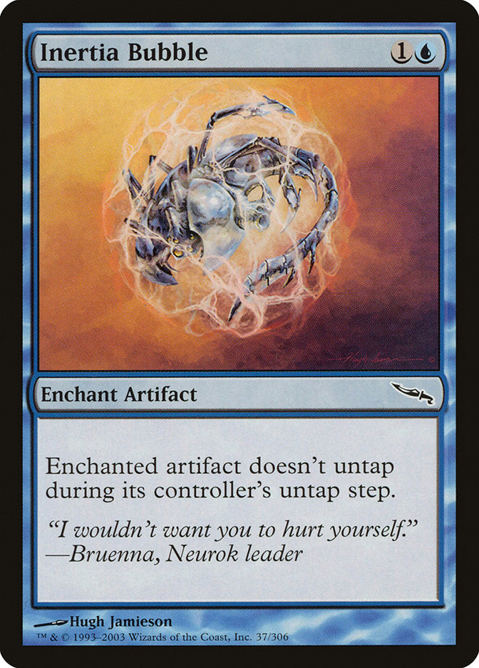 MTG Card Title: Inertia Bubble MRD/37