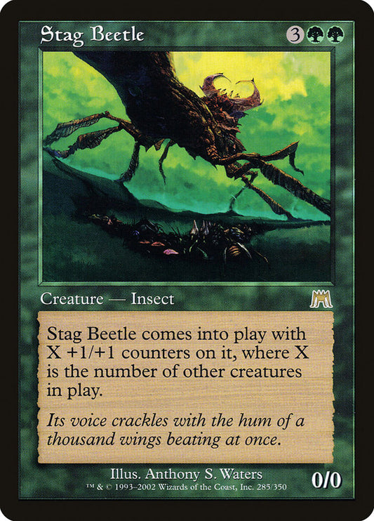 MTG Card Title: Stag Beetle ONS/285