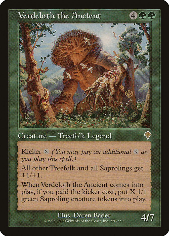 MTG Card Title: Verdeloth the Ancient INV/220