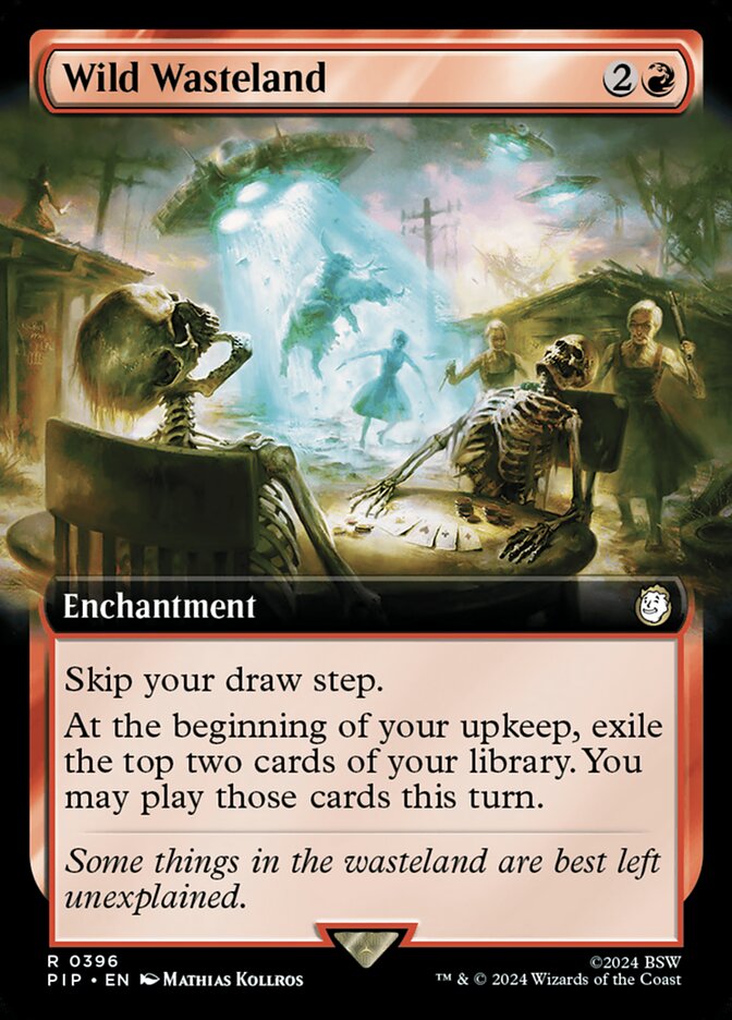 MTG Card Title: Wild Wasteland PIP/396