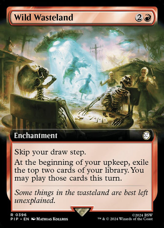 MTG Card Title: Wild Wasteland PIP/396