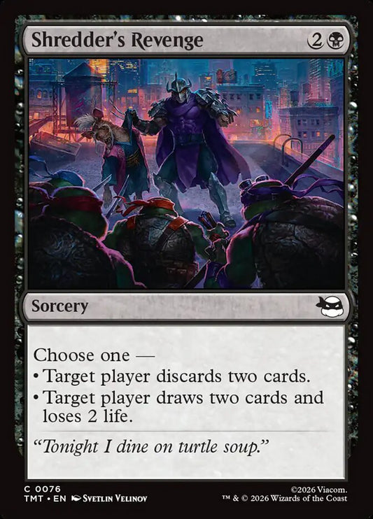 MTG Card Title: Shredder's Revenge TMT/76