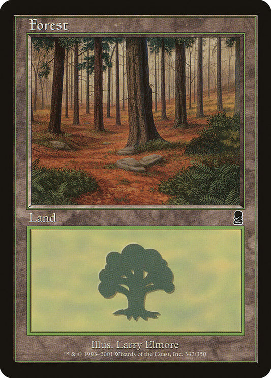 MTG Card Title: Forest ODY/347