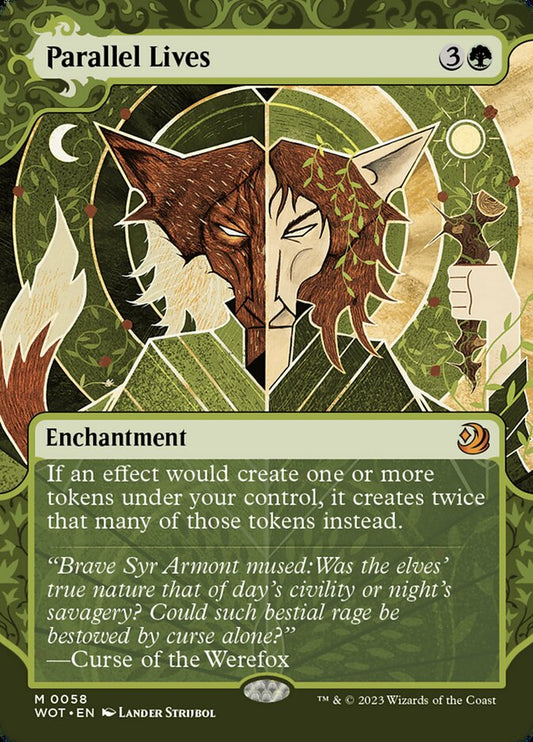 MTG Card Title: Parallel Lives WOT/58