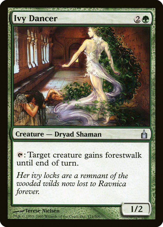 MTG Card Title: Ivy Dancer RAV/171