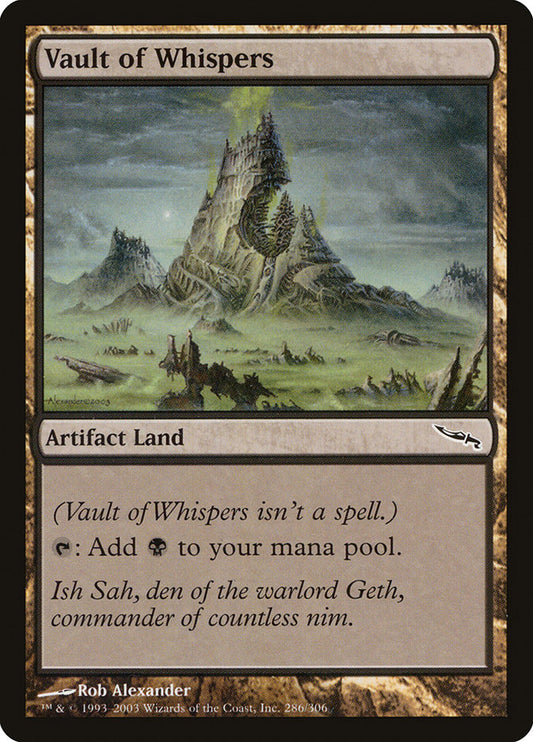 MTG Card Title: Vault of Whispers MRD/286