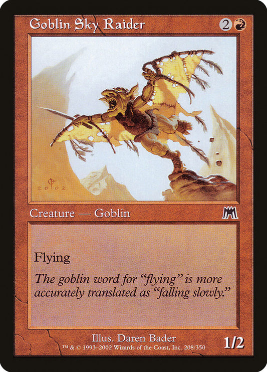 MTG Card Title: Goblin Sky Raider ONS/208